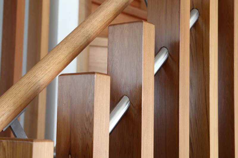 wood balastrade